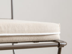 Soleil Chair with Curved Arm - Ivory