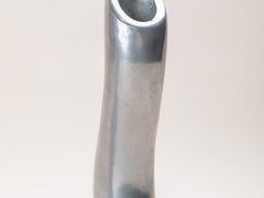 1960s Sculptural Stainless Steel Candlestick