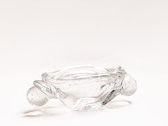 1930s Schneider Bubble Glass Vase