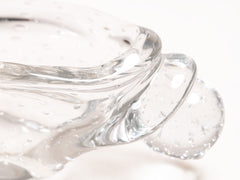 1930s Schneider Bubble Glass Vase