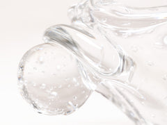 1930s Schneider Bubble Glass Vase