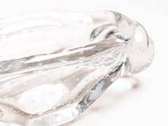 1930s Schneider Bubble Glass Vase