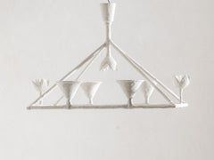 Contemporary Plaster Chandelier - Olympe