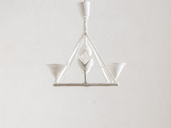 Contemporary Plaster Chandelier - Olympe
