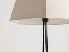 1930s French Wrought Iron Floor Lamp