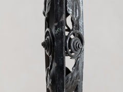 1930s French Wrought Iron Floor Lamp