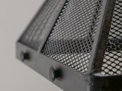 Spanish Brutalist Cage Pendant Light