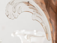 1930s French Six-Arm Chandelier