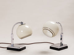 1920s Art Deco Chrome Table Lamp