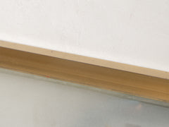 1930s French Brass & Frosted Glass Wall Light