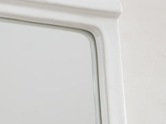 White Rosie Square Mirror