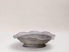 Vintage Woven Wire Basket