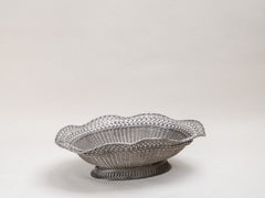 Vintage Woven Wire Basket