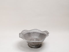 Vintage Woven Wire Basket