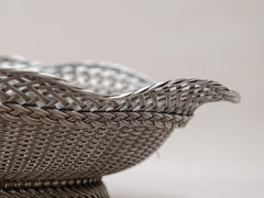 Vintage Woven Wire Basket