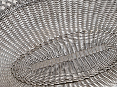 Vintage Woven Wire Basket