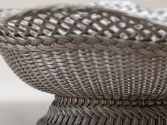 Vintage Woven Wire Basket