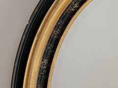 Antique Oval Bevelled Mirror