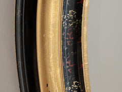 Antique Oval Bevelled Mirror