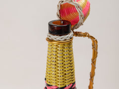 1970s African Woven Bottle