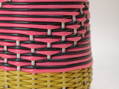 1970s African Woven Bottle
