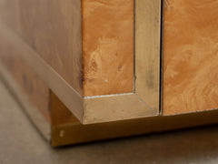 1970s Roche Bobois Burl Sideboard by Jean-Claude Mahey