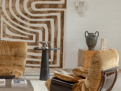 1970s Ligne Roset Lounge & Ottoman