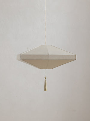 Ming Pendant Horizon in Raw Silk