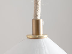 Italian Ceramic Pendant Light - Bianco