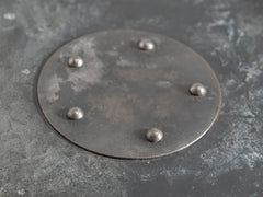French Industrial Riveted Coffee Table