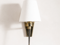 French Brass Neo Classical Wall Light
