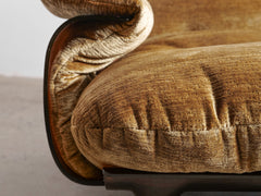 1970s Ligne Roset Lounge & Ottoman