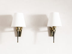 French Brass Neo Classical Wall Light