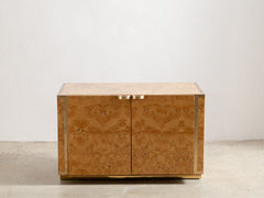 1970s Roche Bobois Burl Sideboard by Jean-Claude Mahey