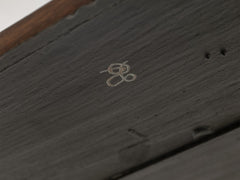 1950s French Brutalist Oak Coffee Table
