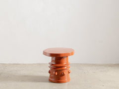 Clara Side Table - Rust