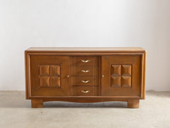 1930's Art Deco Oak Sideboard
