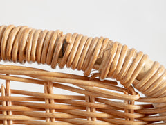 1970s Gebroeders Jonkers Rattan Lounge Chair