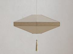 Ming Pendant Horizon in Raw Silk