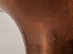 1930s Art Deco Sculptural Copper Bowl