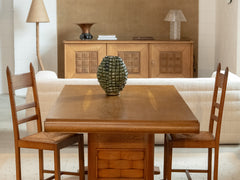 1940s French Art Deco Dining Table