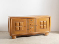 1930's Art Deco Oak Sideboard