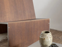 Stainless Steel Coffee Table, Brushed
