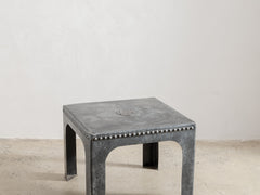 French Industrial Riveted Coffee Table