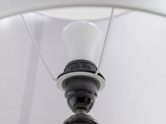 1960s Brutalist Iron Floor Lamp