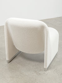 Alky Chair w/ Boucle Upholstery