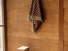 Roman Pool Towel in Cement & Rhus