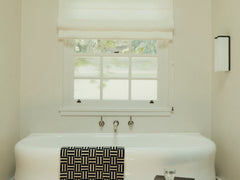 Saroma Bath Mat in Sand & Noir