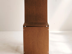 Chair with Oak Finish