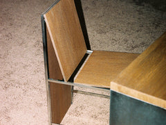 Chair with Oak Finish